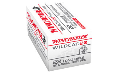 Winchester Wildcat, 22LR, 40 Grain, Lead Round Nose, 50 Round Box WW22LR
