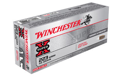 Winchester Super-X, 223 WSSM, 55 Grain, Pointed Soft Point, 20 Round Box X223WSS