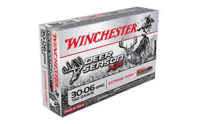 Winchester Deer Season, 30-06, 150 Grain, Extreme Point Polymer Tip, 20 Round Box X3006DS