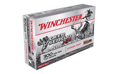 Winchester Deer Season, 300 Win, 150 Grain, Extreme Point Polymer Tip, 20 Round Box X300DS