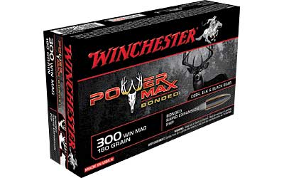 Winchester Super-X, 300 WIN MAG, 180 Grain, Power Max Bonded, 20 Round Box X30WM2BP