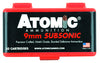 Atomic Ammo 9mm Luger Subsonic 147gr. Bonded JHP 50-Pack