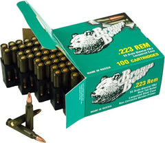 Brown Bear .223 Remington 55Gr FMJ-Bt 800Rnd Case