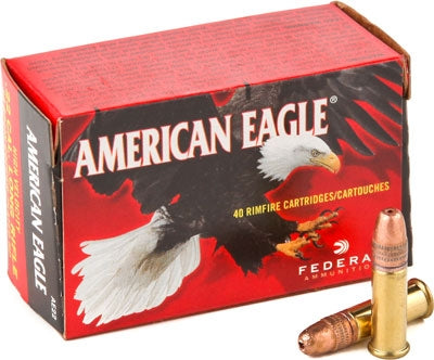 Federal Ammo .22LR 1260fps. 38gr. Hollow Point 40Pack