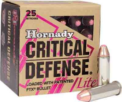 Hornady Ammo Critical Defense .38 Special 90gr. FTX 25-Pack
