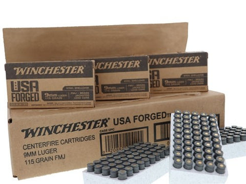 Win Ammo Usa 9Mm Cs Lot 115Gr.