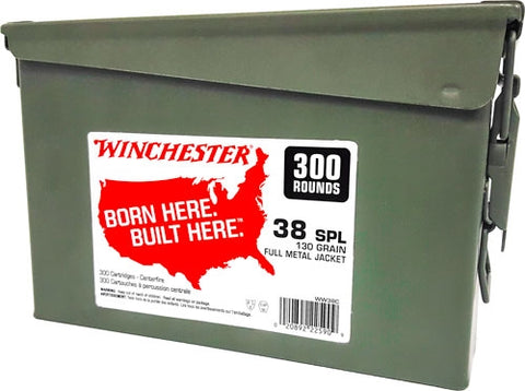 Win Ammo .38 Spl. (Case Of 2)