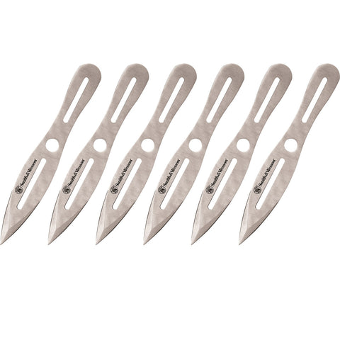 S&W 6 Piece 8" Throwing Knives with Sheath