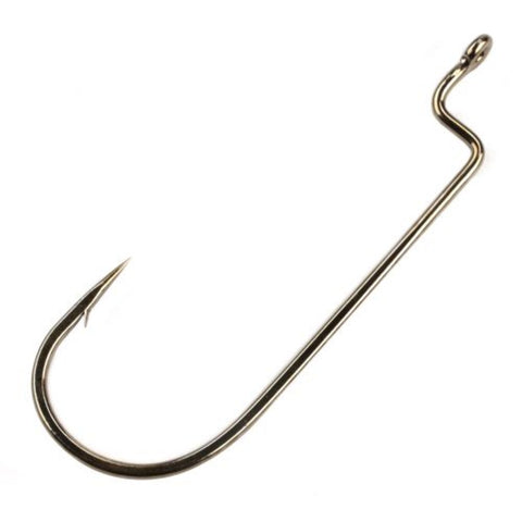 Gamakatsu Worm Offset Bronze Hook Size 4/0 100 Per Pack