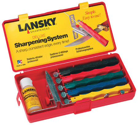 Lansky Deluxe Sharpening Sys    LKCLX