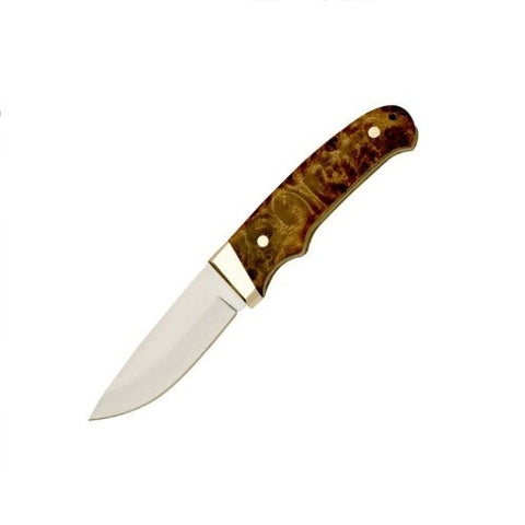 Schrade 8.125" Fixed Blade Knife W/Leather Sheath