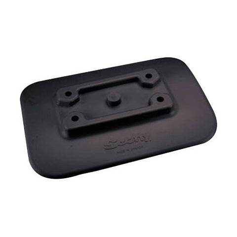 Scotty Glue-On  Pad For Inflatable Boats Black