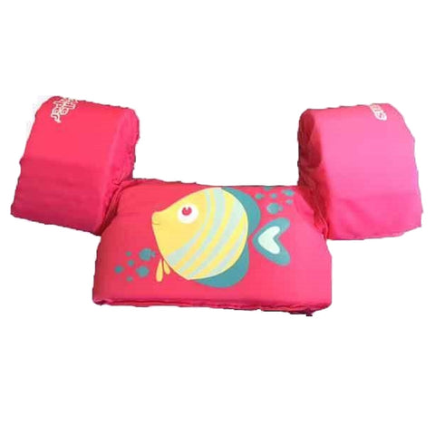 Stearns Puddle Jumper Children's Life Jacket - Pink Fish