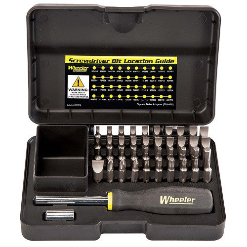 Wheeler Professional Gunsmithing Screwdriver Set 43pc