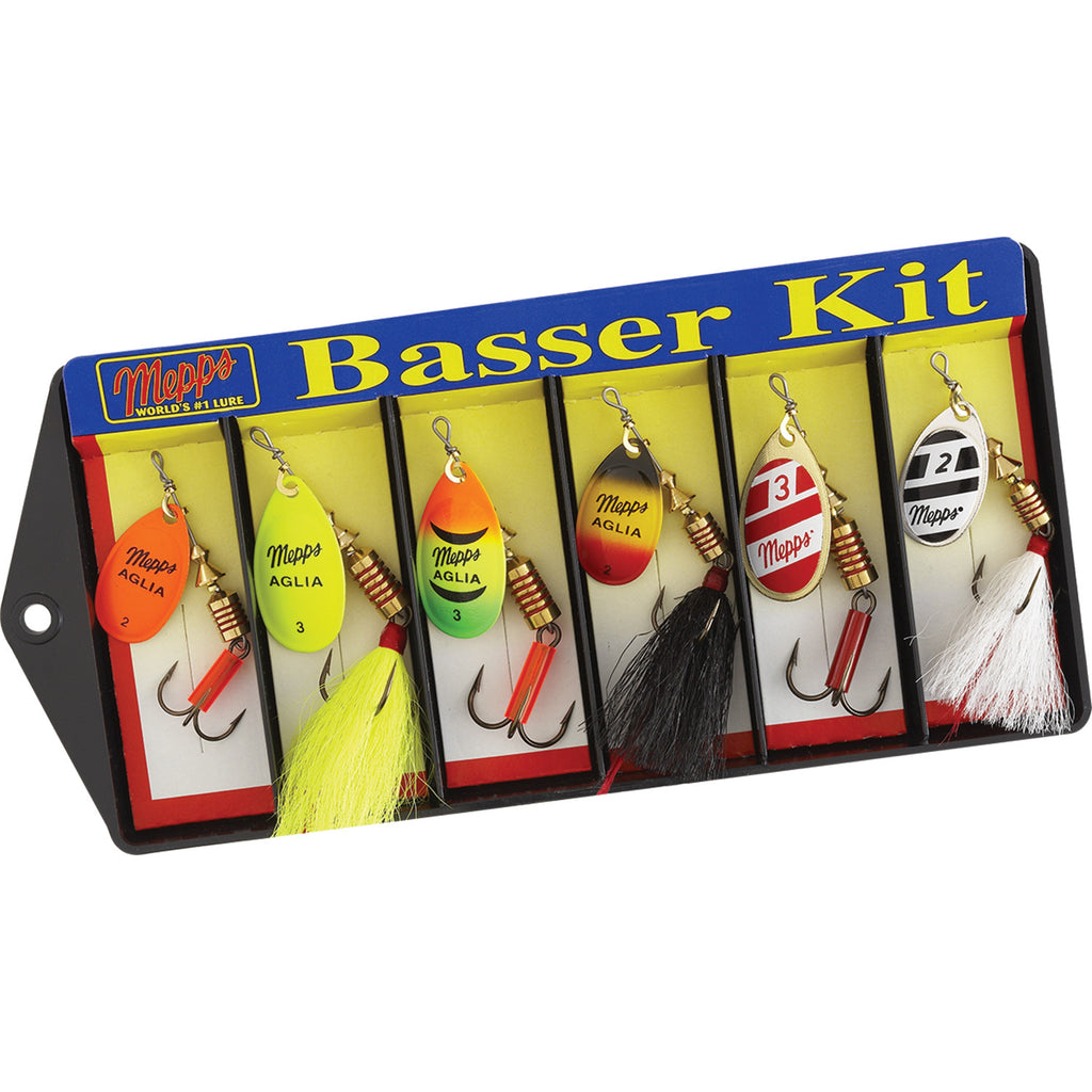 Mepps Basser Kit - #2 and #3 Aglia Assortment