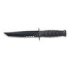 Ka-bar Short Knife Tanto Black Leather Sheath Serrated