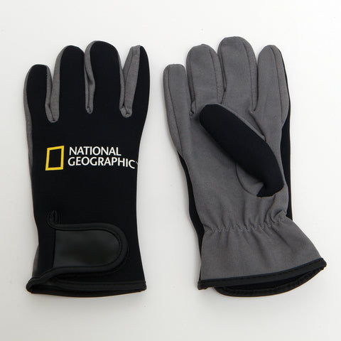 Natl Geographic Snorkeler/Diving Neoprene Gloves - Large