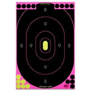 BW Casey Shoot-N-C Pink 12"x18" Silhouette Target-5 Targets