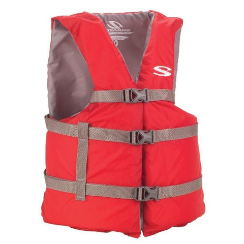 Stearns Pfd 2001 Cat Adlt Boating Uni  Red 3000001412