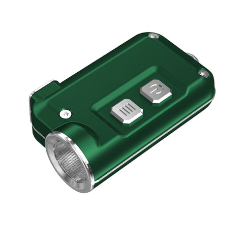 Nitecore TINI 380 Lumen USB RCHRGBL LED Keychain Light Green